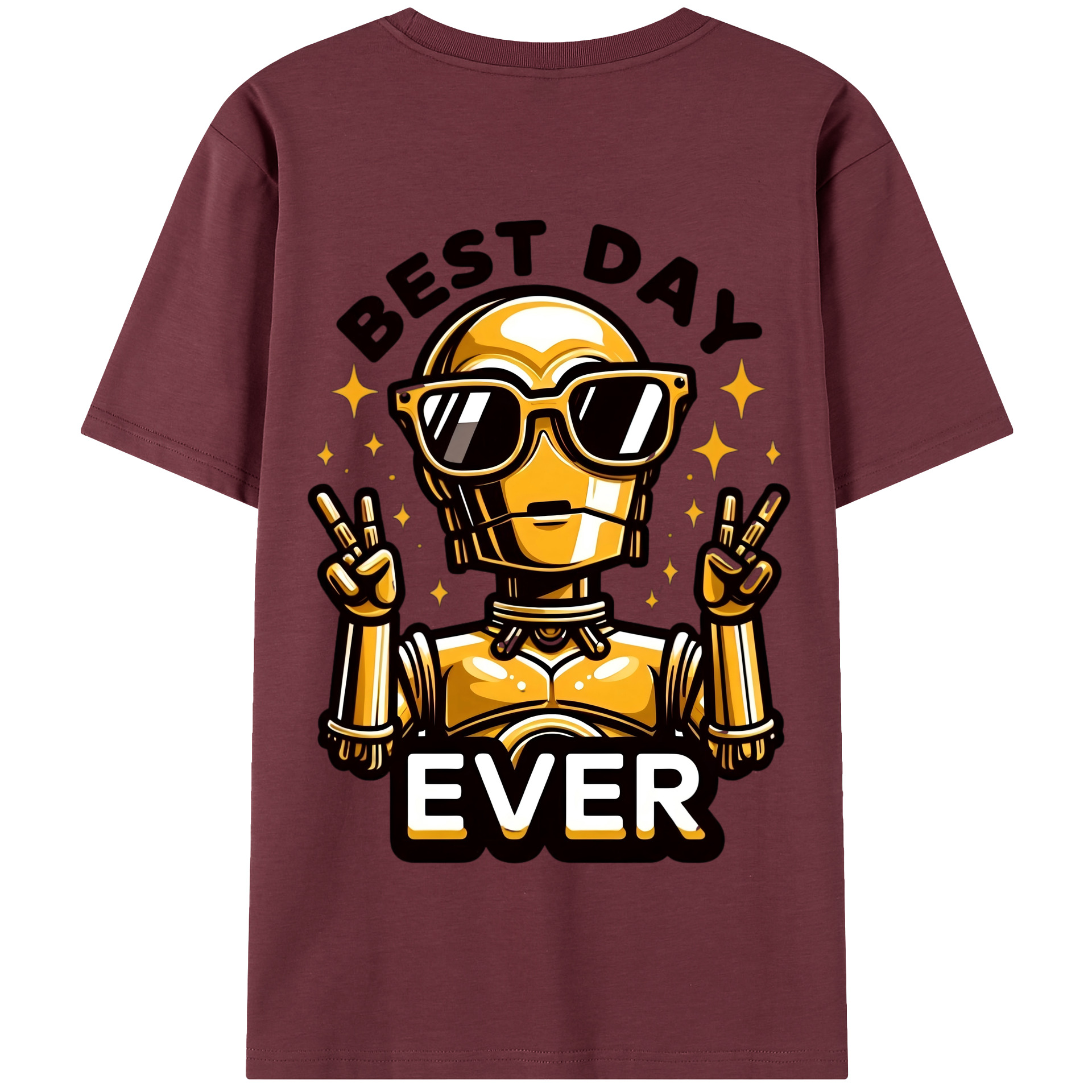 （画像用） スター・ウォーズ Star Wars 綿100％半袖Tシャツ（背面プリント）